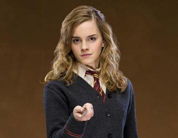 hermione's style of hair